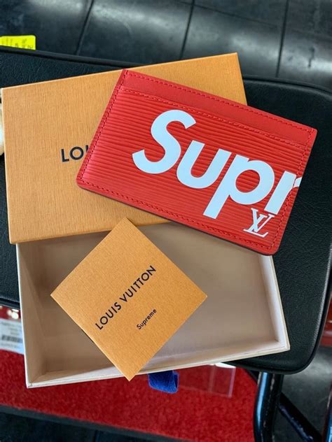 supreme louis vuitton card holder ioffer|louis vuitton supreme.